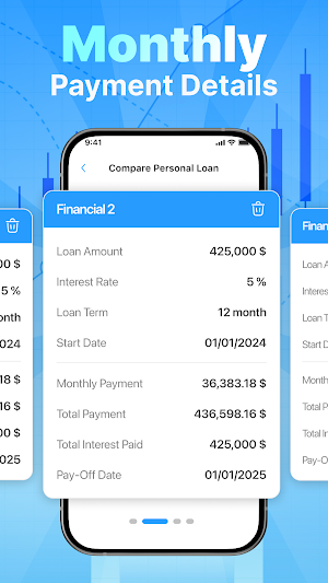 Loan Calculator: EMI Planner Screenshot 1