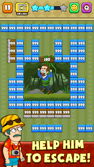 Bricks Breaker Rescue Screenshot 1