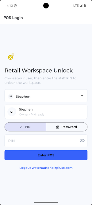 Bizplusx Retail Screenshot 1