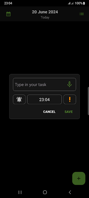 AI Daily Planner Screenshot 1