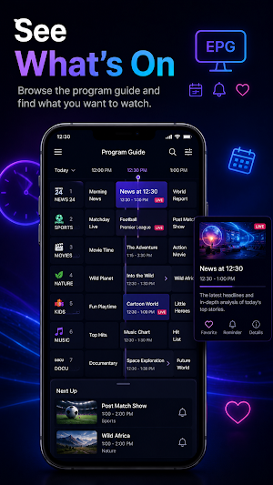 Vistaro: IPTV & M3U Player Screenshot 2