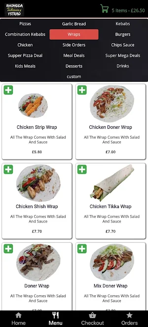 Rhondda Takeaway Ystrad Screenshot 2