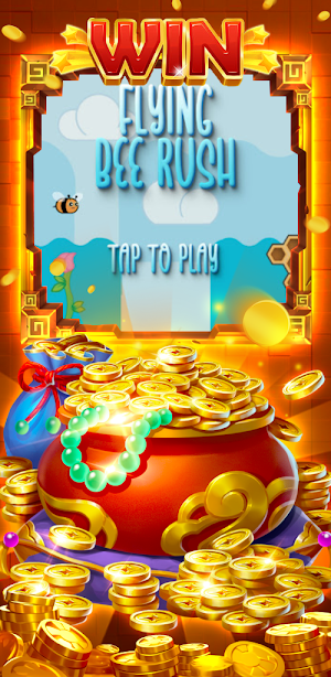 Flying Bee Rush Screenshot 0