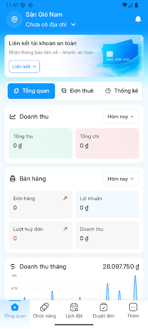 QUẢN LÝ THUÊ SÂN G-SPORT Screenshot 0