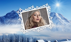 Snow Hills Photo Frames Screenshot 1