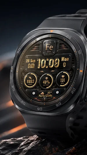 A151 Iron watchface Screenshot 3