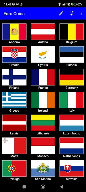 Euro Coins Screenshot 1