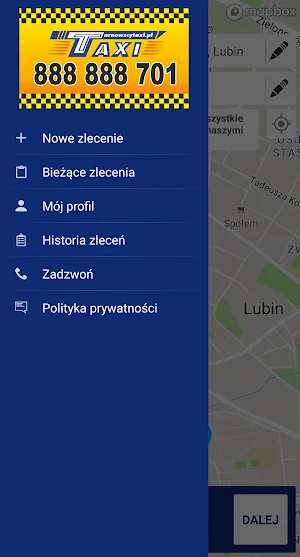 Tarnowscy Taxi Lubin Screenshot 1
