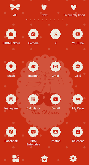 Joyful Cherries Theme +HOME Screenshot 2