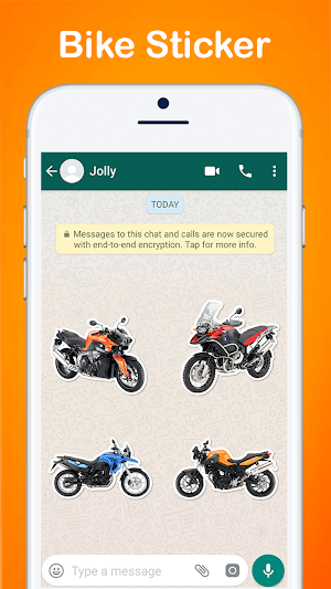 Bike Sticker For Whatsapp Screenshot 2