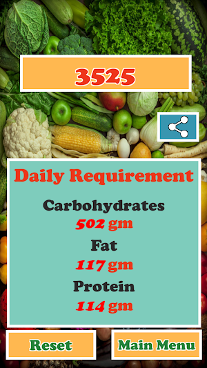 Body & Calories Calculator Screenshot 1