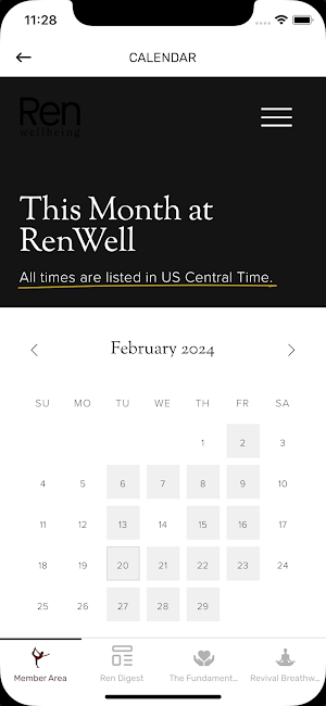 Ren Wellbeing Screenshot 1