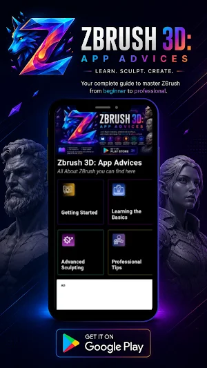 ZBrush 3D: App Advices Screenshot 1