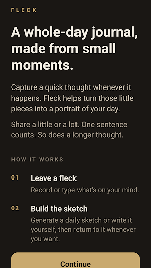 Fleck: AI Journal Screenshot 0