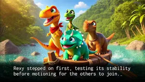 Jurassic Island : Audiobook Screenshot 0