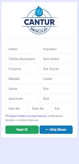 Cantur Gıda Screenshot 2