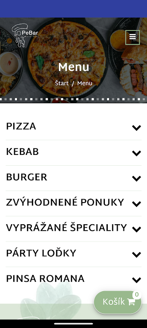 PeBar-bistro Screenshot 0
