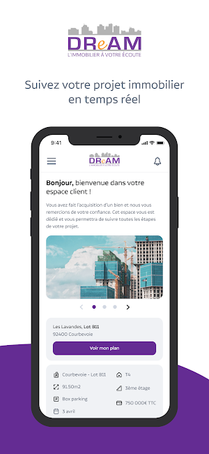 Espace client DReAM Screenshot 0