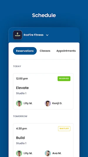 RoxFire Fitness Screenshot 2