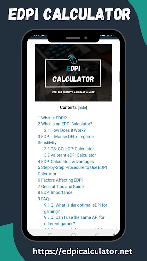 EDPI Calculator Screenshot 0