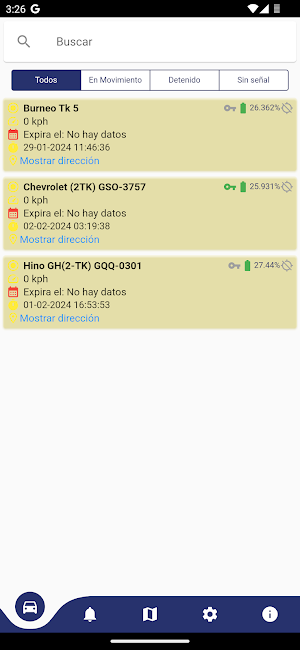 Megamovil GPS Pro Screenshot 1