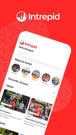 Intrepid: Travel & Connect Screenshot 0