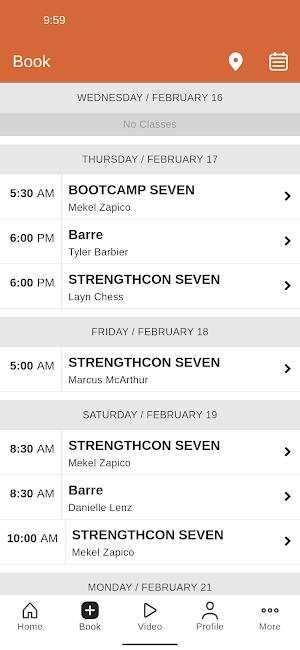 Facet Seven Fitness Screenshot 1