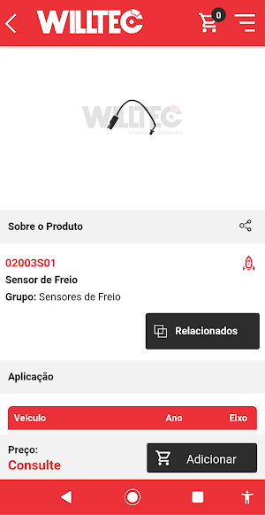 Willtec - Catálogo Screenshot 3