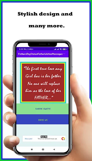 Happy father's day status and  Screenshot 2