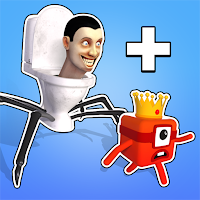 Toilet Monster: Cube Merge