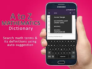 Mathematics Dictionary Screenshot 2
