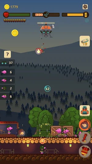 Drone attack: pig irruption Screenshot 0