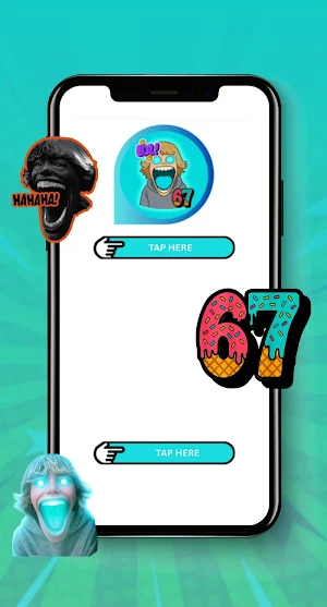 67 sticker meme WA Screenshot 0