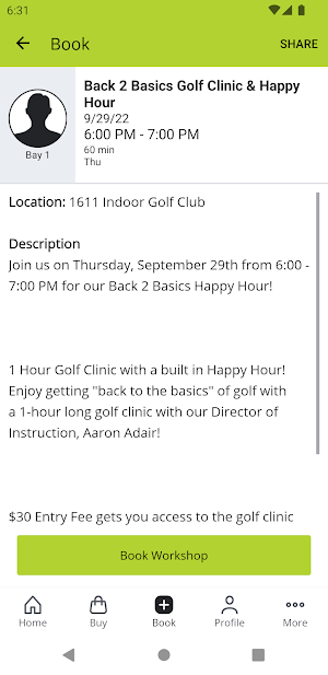 1611 Indoor Golf Club Screenshot 2