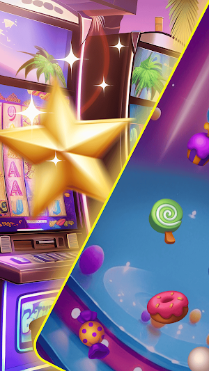 Purple Light Gems Screenshot 0