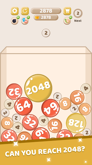 2048 Fusion Balls Screenshot 2