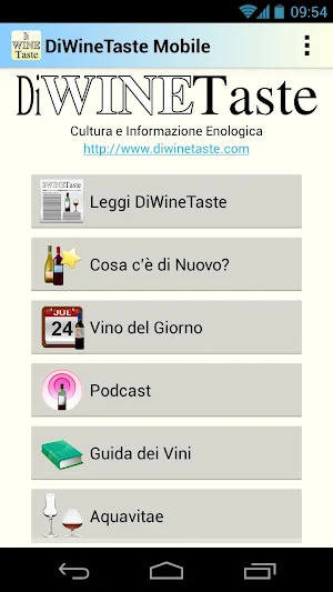 DiWineTaste Mobile Screenshot 0