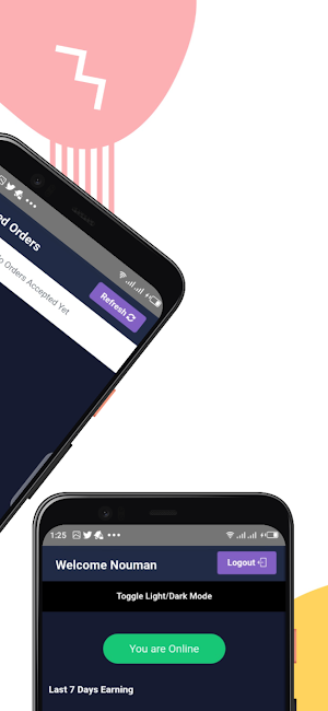 Delivery Application Screenshot 2