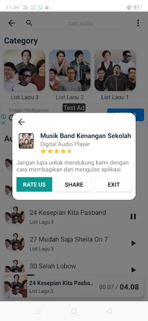 Musik Band Kenangan Sekolah Screenshot 3