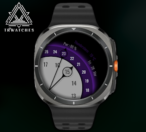 Minimal Glass Watch Face Screenshot 2