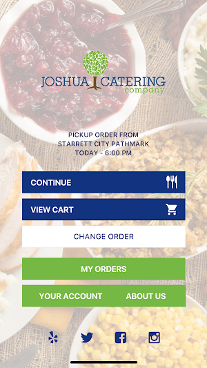 Joshua Catering Company Screenshot 0
