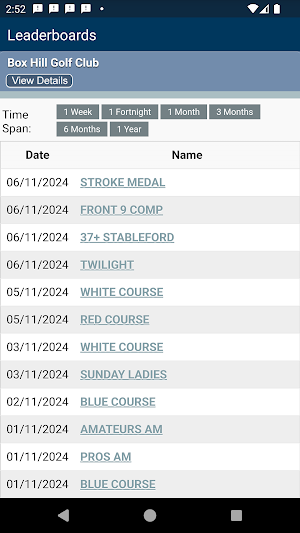 Box Hill Golf Club Screenshot 3