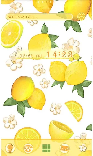 -Citrus- Theme +HOME Screenshot 0