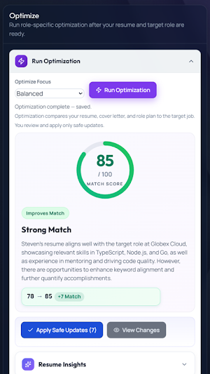 Resume Portfolio Screenshot 3
