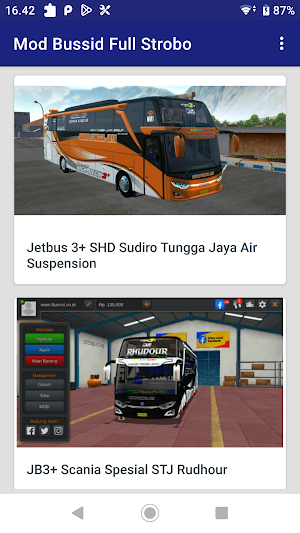 Mod Bussid Full Strobo Screenshot 1