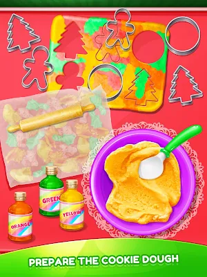 Christmas Unicorn Cookies & Gingerbread Maker Game Screenshot 0
