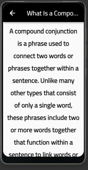compound conjunction Screenshot 0