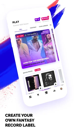 FanLabel - Daily Music Contests Screenshot 1