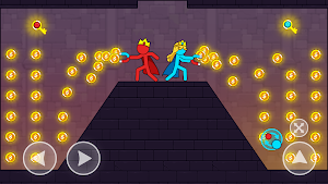Red And Blue Stickman Screenshot 3