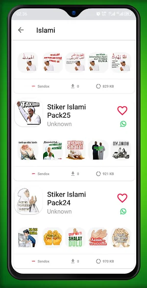 WA Islamic Stickers Pack Screenshot 1